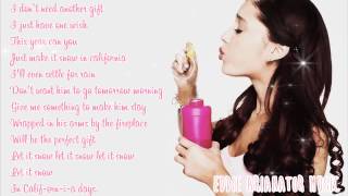 Ariana Grande - Snow In California (Lyrics) ♡ chords