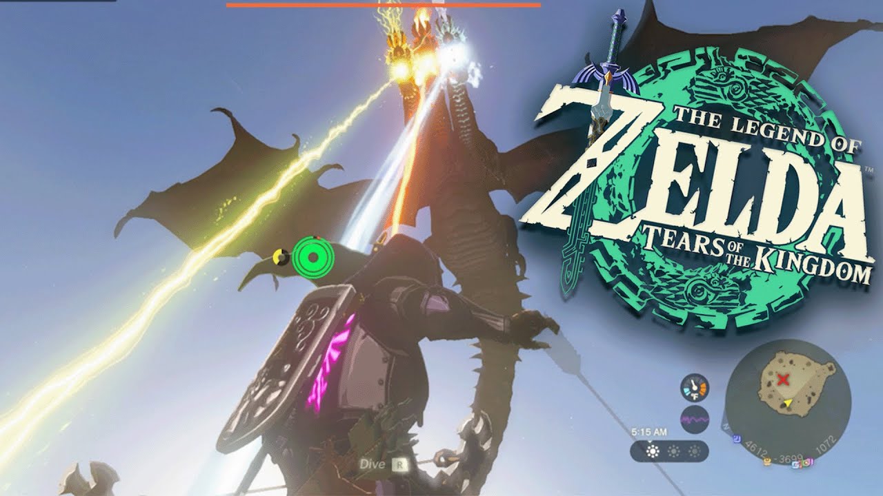 Finding The Gleeok Scourge Above Eventide Island In Tears Of The Kingdom
