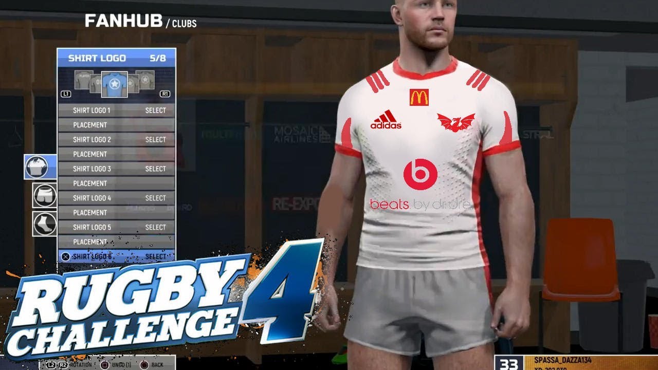 Logo Creator Possibly In Rugby Challenge 4?? YouTube