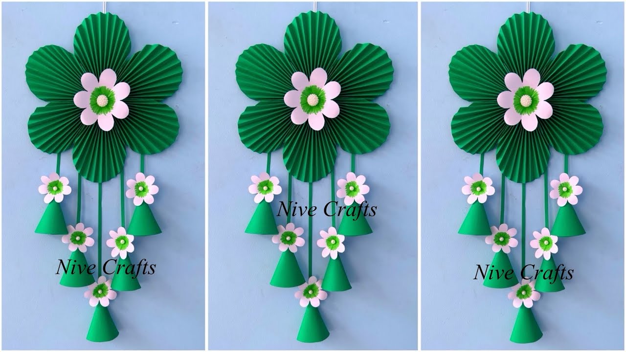 Beautiful and Easy Paper Wall Hanging / PaperCraft For Home Decoration / Unique Wall Hanging / DIY