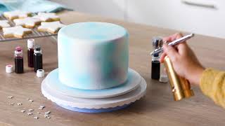 Airbrush Gun Cake Decorating, Spray Gun Cake Decorating