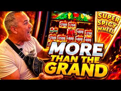 The SUPER SPICY WHEEL Shocked Everyone with MORE Than The GRAND!