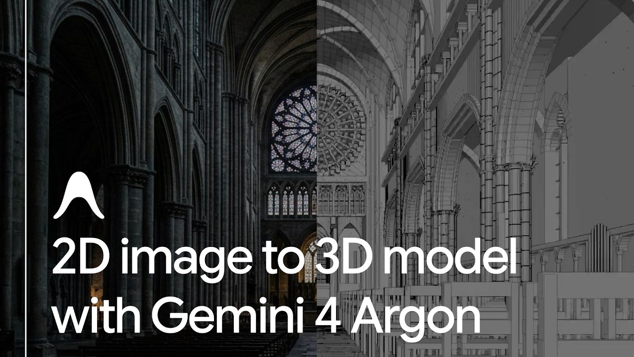 Gemini 4 Argon and Google Antigravity: From 2D concept to 3D cathedral thumbnail