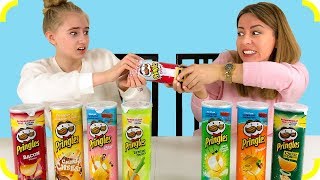 PRINGLES vs REAL!!!!