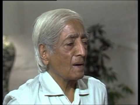 J. Krishnamurti - Ojai 1982 - Discussion with Scientists 4 - What is a healthy mind?