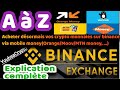 Comment acheter les cryptos sur binance via mobile money moov mtn orange money tuto binance