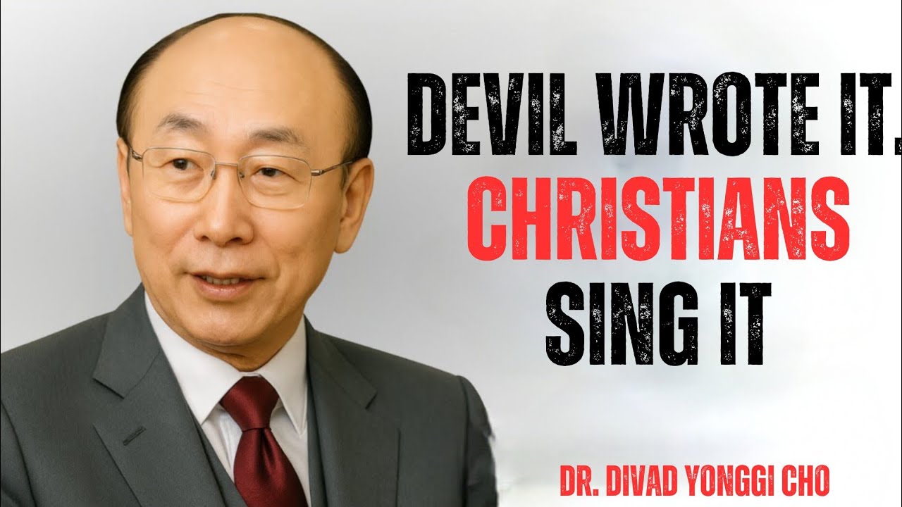 DEVIL WROTE IT, CHRISTIANS SING IT | David Yonggi Cho | Powerful Christian Motivational Speech