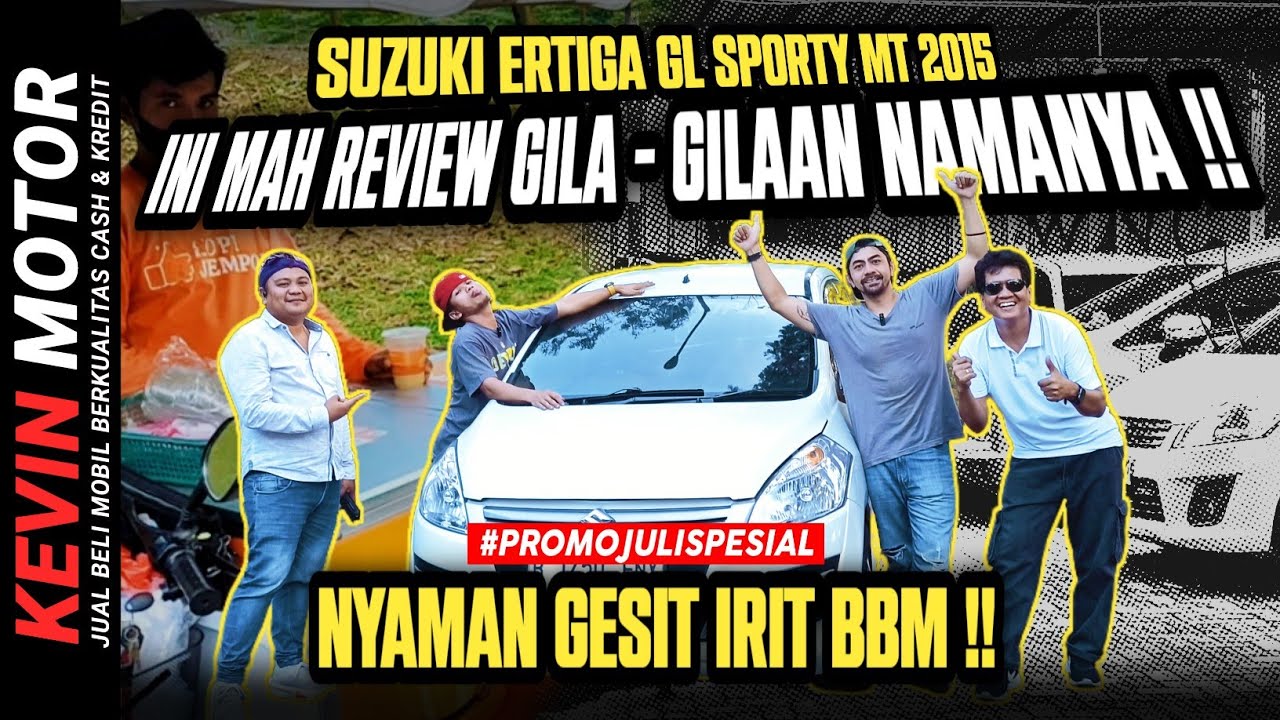 Review Ugal Ugalan Suzuki Ertiga GL Sporty MT 2015‼️MPV Series Ternyaman di Kelasnya