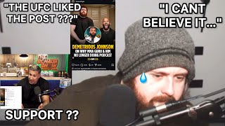 THE MMA GURU REACTS TO THE UFC APPROVING HIS CANCELLATION & BRENDAN SCHAUB SUPPORTING HIM 