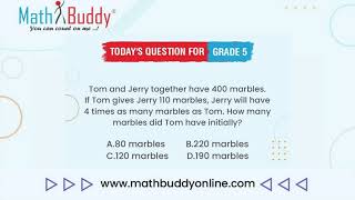 Math Practice Problem Grade 5 Question 216