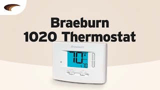 The Braeburn 1020 Thermostat | The Right Temperature at the Right Price