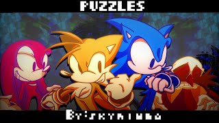 PUZZLES V4. X-PLOIT OST. SONIC.NES SONG. fnf x-ploit