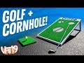 Play Cornhole With Golf Clubs! ⛳ Play Cornhole With Golf Clubs! ⛳