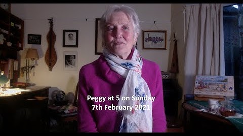 Peggy at 5 on Sunday 7th February 2021