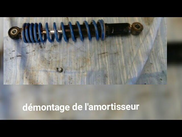 Démontage amortisseur - Moto Trail de Provence