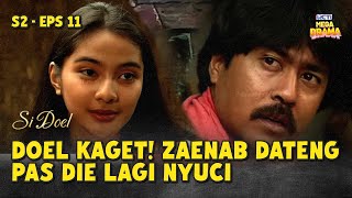 Download lagu Doel is shocked, Zaenab suddenly appears while she is cleaning | SI DOEL ANAK SCHOOL CHILD | S2 -...