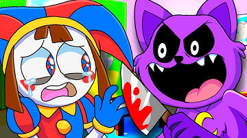 CATNAP CAME TO DIGITAL CIRCUS WORLD!? Poppy Playtime Chapter 3 Animation