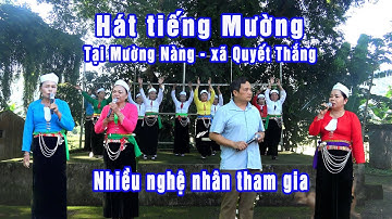 Nhiều nghệ nhân Giao lưu Hát tiếng Mường tại xóm Nàng xã Quyết Thắng năm 2025