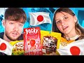 Degustation de produits japonais en couple  ft nikof9274