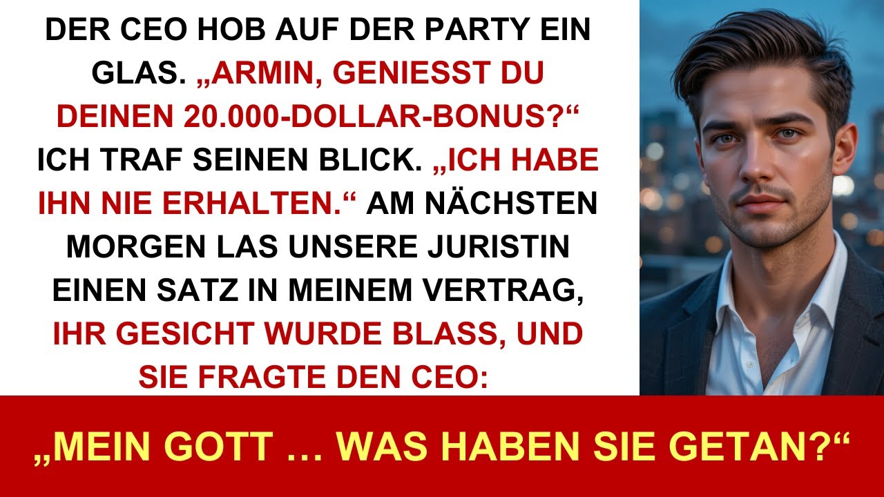 Der CEO prahlte mit meinem unbezahlten Bonus, also veranlasste ich eine Wirtschaftsprüfung.