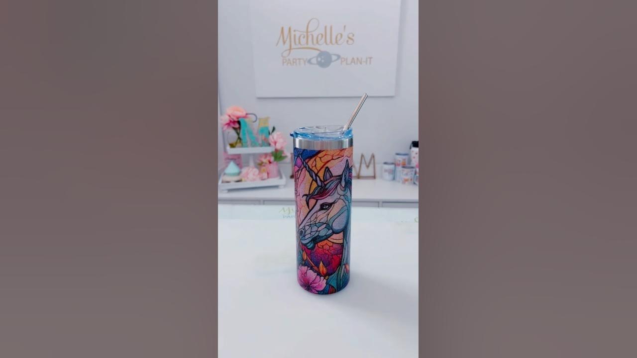 How to Make Glass Can Wraps with Sublimation Stickers - Michelle's Party  Plan-It