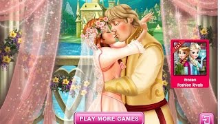 Anna Frozen Игры—Анна из Холодное сердце Невеста Свадьба—Онлайн Видео Игры Для Детей Мультфильм 2015
