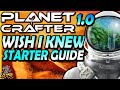 Planet crafter 10 update full release  wish i knew earlier starter guide