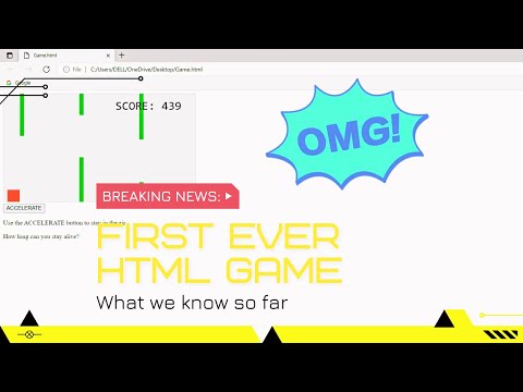 Make a block game Using HTML language | HTML | Programming | Short programing video | #shorts