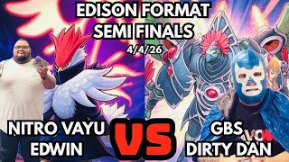 Edison Format Semi Finals: Nitro Vayu Vs Gladiator Beasts!