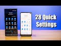 28 Samsung Galaxy S10 & Note 10+ Quick Settings