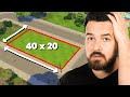 I built on this weird 40x20 lot in San Sequoia