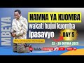 5 NAMNA YA KUOMBA WAKATI HUJUI KUOMBA IKUPASAVYO MWL CHRISTOPHER MWAKASEGE