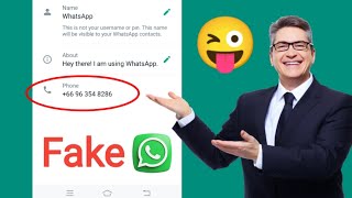 fake whatsapp number 2024 - how to create fake whatsapp account 2024 | fake whatsapp kaise banaye