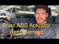 2004-2009 Prius ABS Actuator Replacement