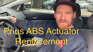 2004-2009 Prius ABS Actuator Replacement