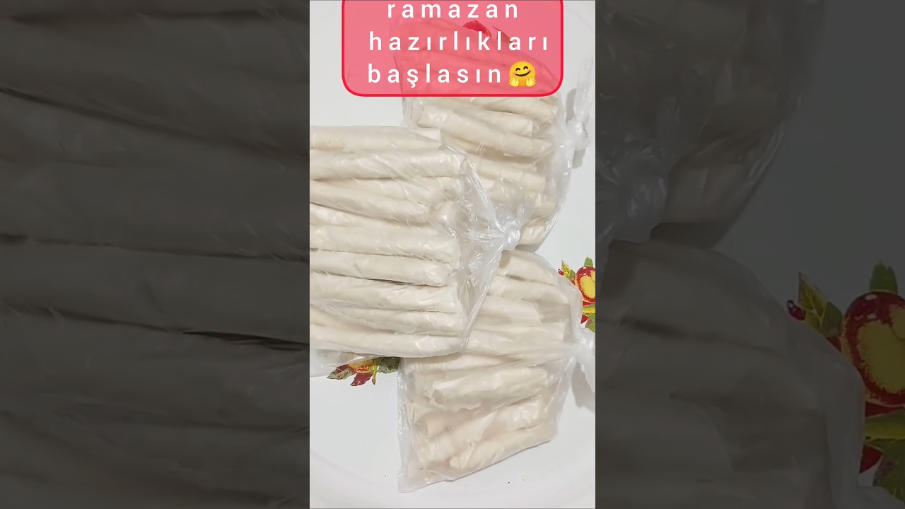 ❗️SAHURLUK❗️ Dondurucuda sigara böreği saklama #keşfet #börektarifleri #food #recipe ❗️SAHURLUK❗️ Dondurucuda sigara böreği saklama #keşfet #börektarifleri #food #recipe