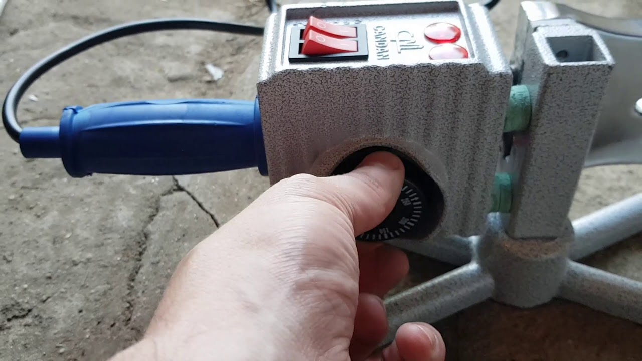 Обзор аппарата для сварки полипропиленовых труб Candan cm-03 1500 вт ...