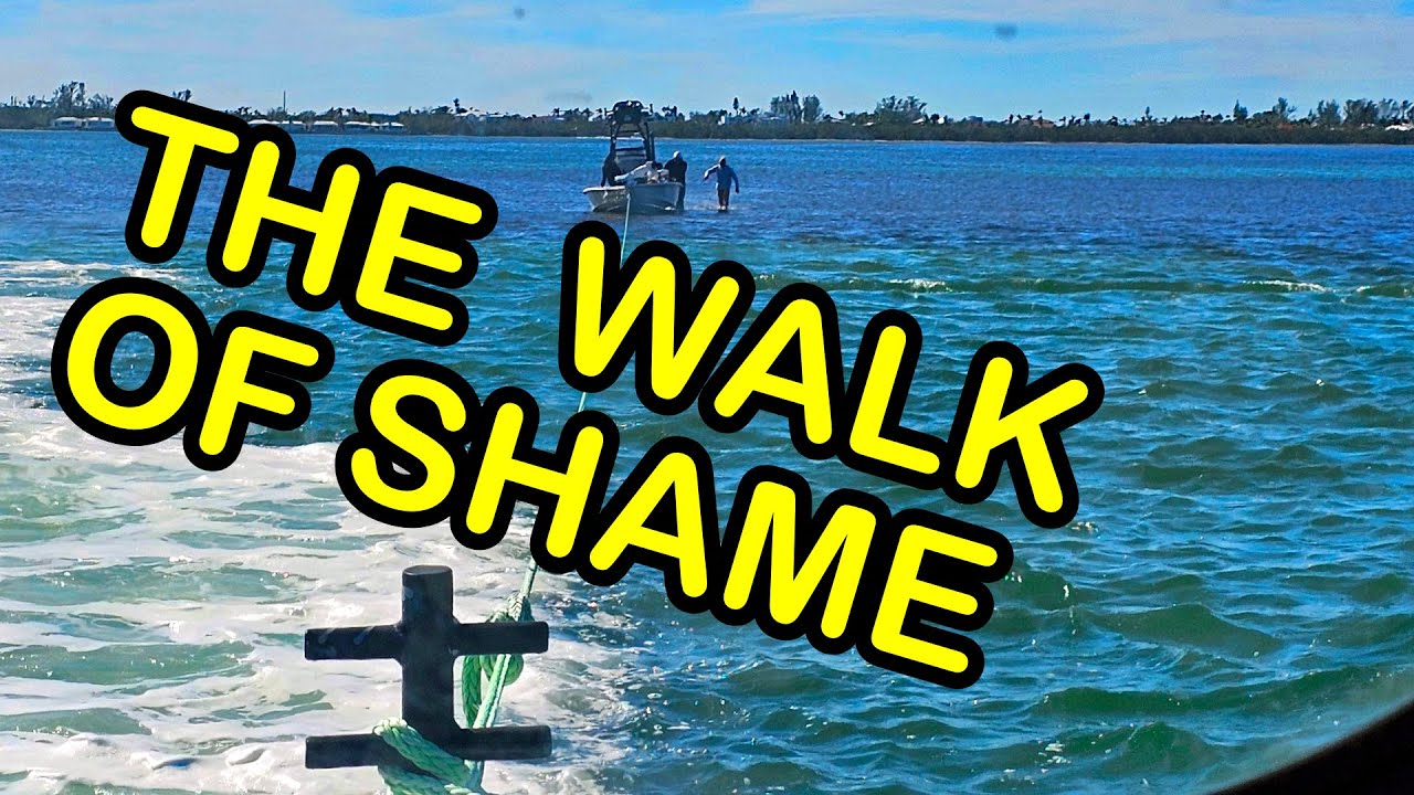 Stranded in Shallow Waters at Sister Keys! | Tow 21ft Four Winns + Grounding 26ft Blazer Bay
