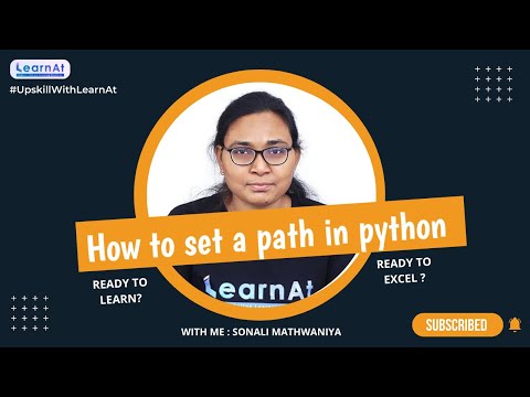 How To Set Path For Python In Windows 10 | Python Tutorial For Beginners | By LearnAt