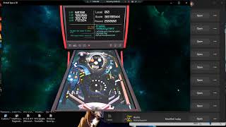 Pinball Space 3D •UNL• ~ GamePlay ~ OP&Gaming ~ W11 App ~ 1080ᶠᴴᴰ ~ 2025 ~ W11 screenshot 1