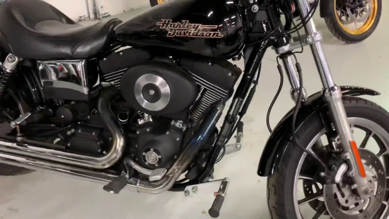Cameron's 2001 Harley Davidson FXDXT at Vos Motors