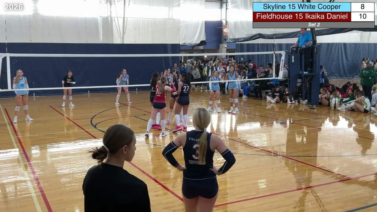 January Classic - Fieldhouse 15 Ikaika Daniel vs. Skyline 15 White Cooper, Set 2/2