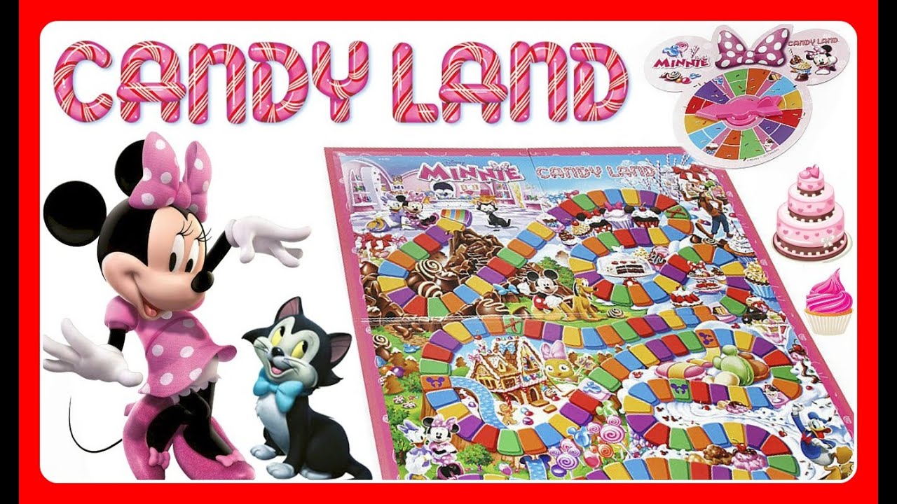 Disneyland candy land disney board game minnie mickey fab 5 pluto donald duck www.izzyforma.fr