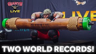 Iron Biby: Every Competition Log Press (2021-2023)