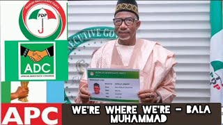 Defection to APC - Governor Bala Muhammad Debunked rumour 
