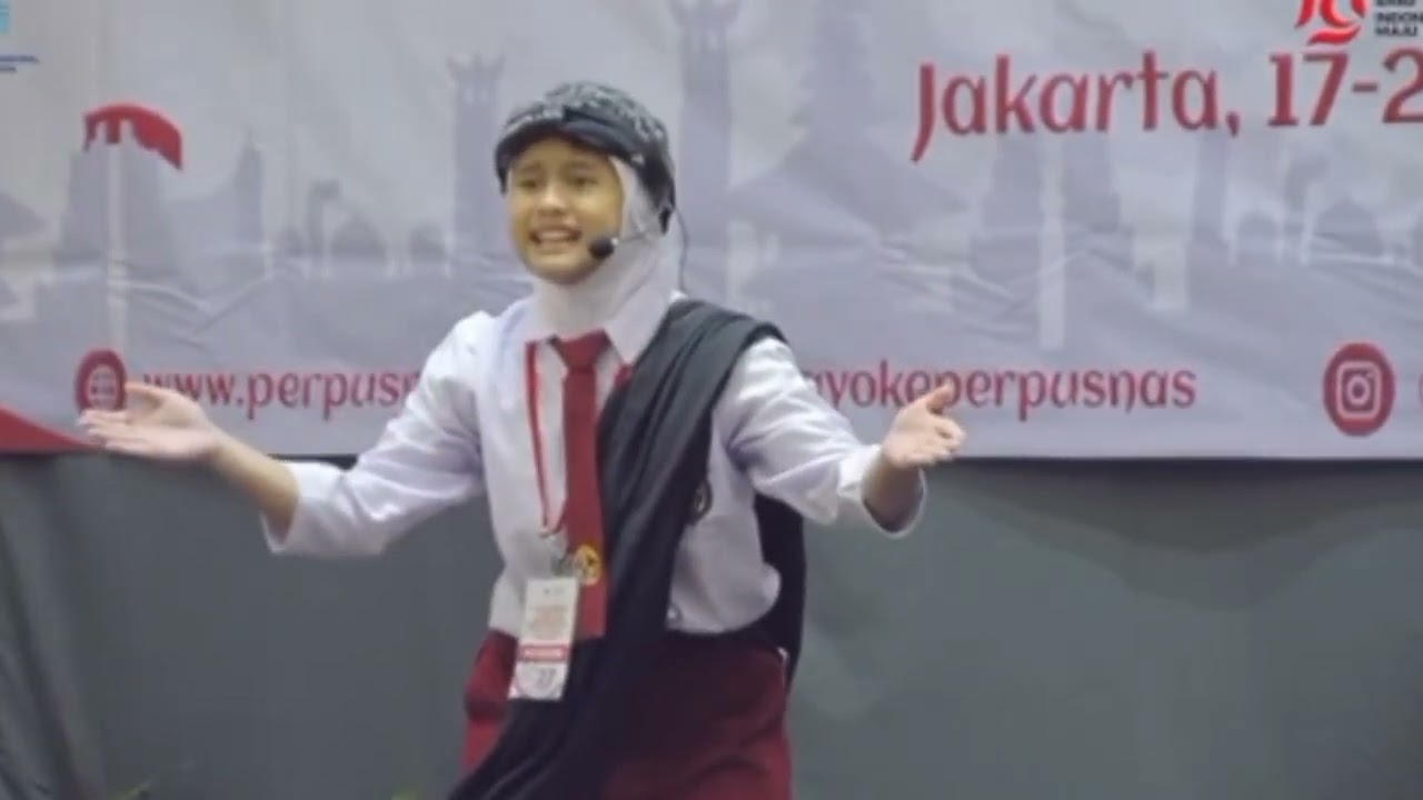 Juara 3 Lomba Bercerita SD Tahun 2024 Tingkat Nasional.