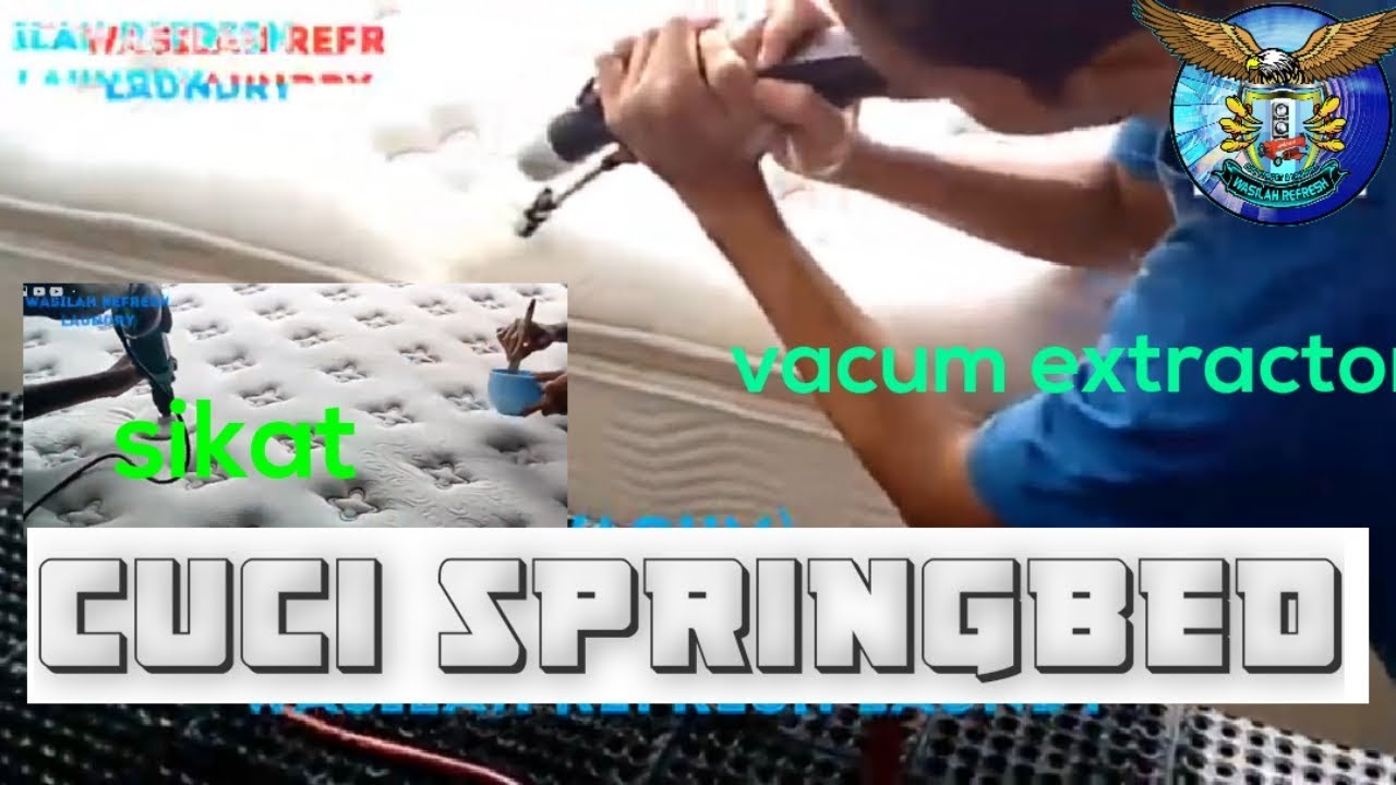 CARA CUCI SPRINGBED 