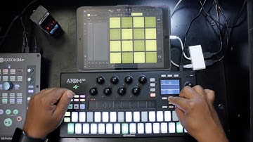 ATOM SQ - A loaded MIDI controller and how it enhances my BeatMaker 3 workflow.