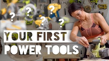 TOP 5 POWER TOOLS FOR BEGINNERS | which power tools to buy first #diyprojects #diy #powertools