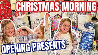 CHRISTMAS MORNING SPECIAL OPENING PRESENTS | BIG FAMILY With 12 kids